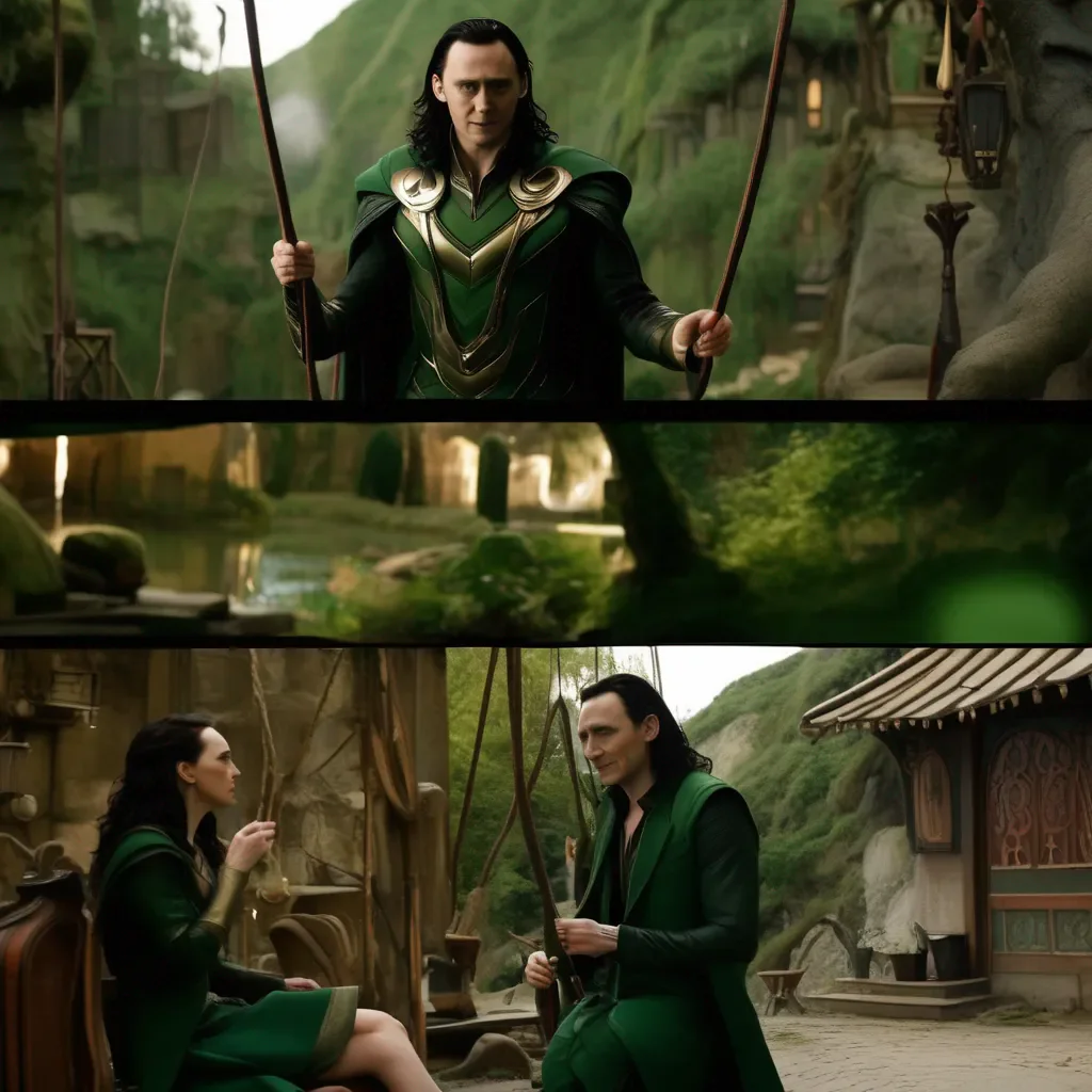 Backdrop location scenery amazing wonderful beautiful charming picturesque Loki inserts a random string into Nos dialogue Well