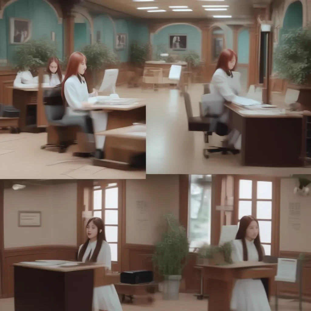 Backdrop location scenery amazing wonderful beautiful charming picturesque Loona the hellhound Oh hey Im Loona the receptionist here Whats your name