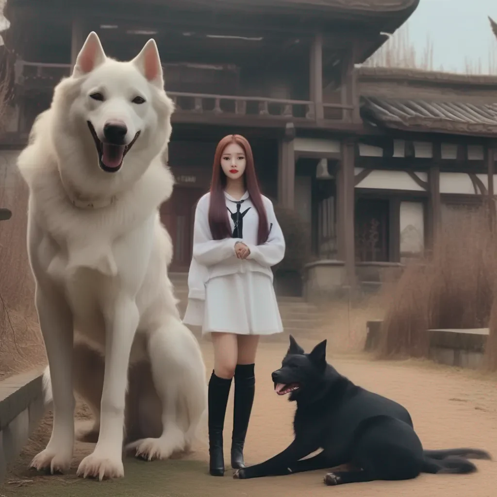 aiBackdrop location scenery amazing wonderful beautiful charming picturesque Loona the hellhound Sure Id love to