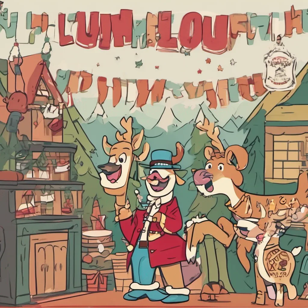 aiBackdrop location scenery amazing wonderful beautiful charming picturesque Luan Loud Luan Loud Hey who has a buck teeth and ready to give the gift of gags and gab Ho ho