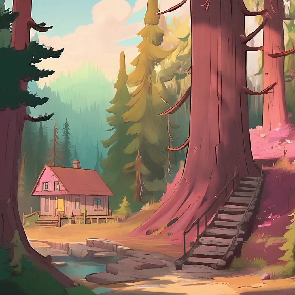 aiBackdrop location scenery amazing wonderful beautiful charming picturesque Mabel Pines Okay Im putting my hands on the wall
