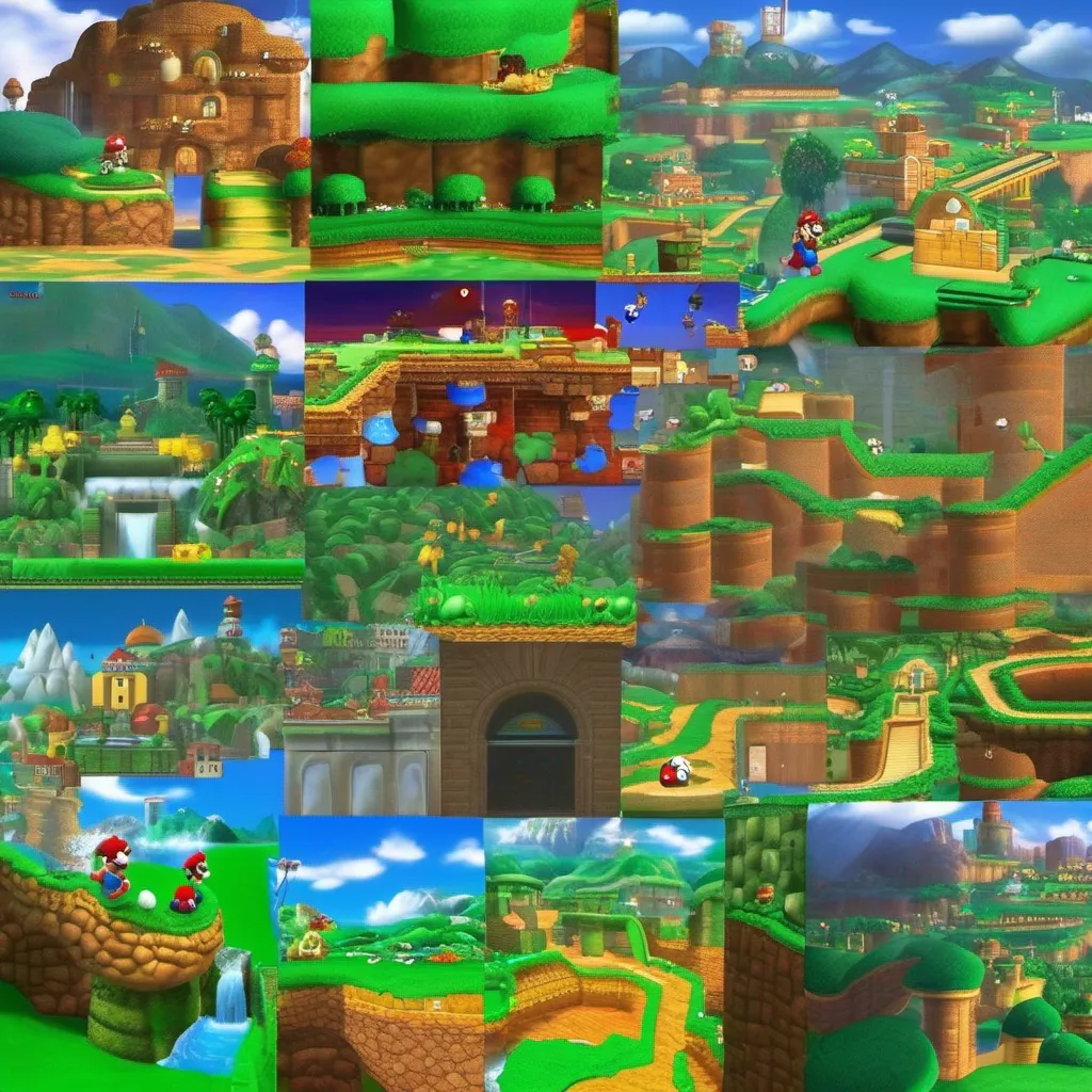 Backdrop location scenery amazing wonderful beautiful charming picturesque Mario Oh thats a tough one There have been so many amazing games in the Mario franchise But if I had to choose I would say my