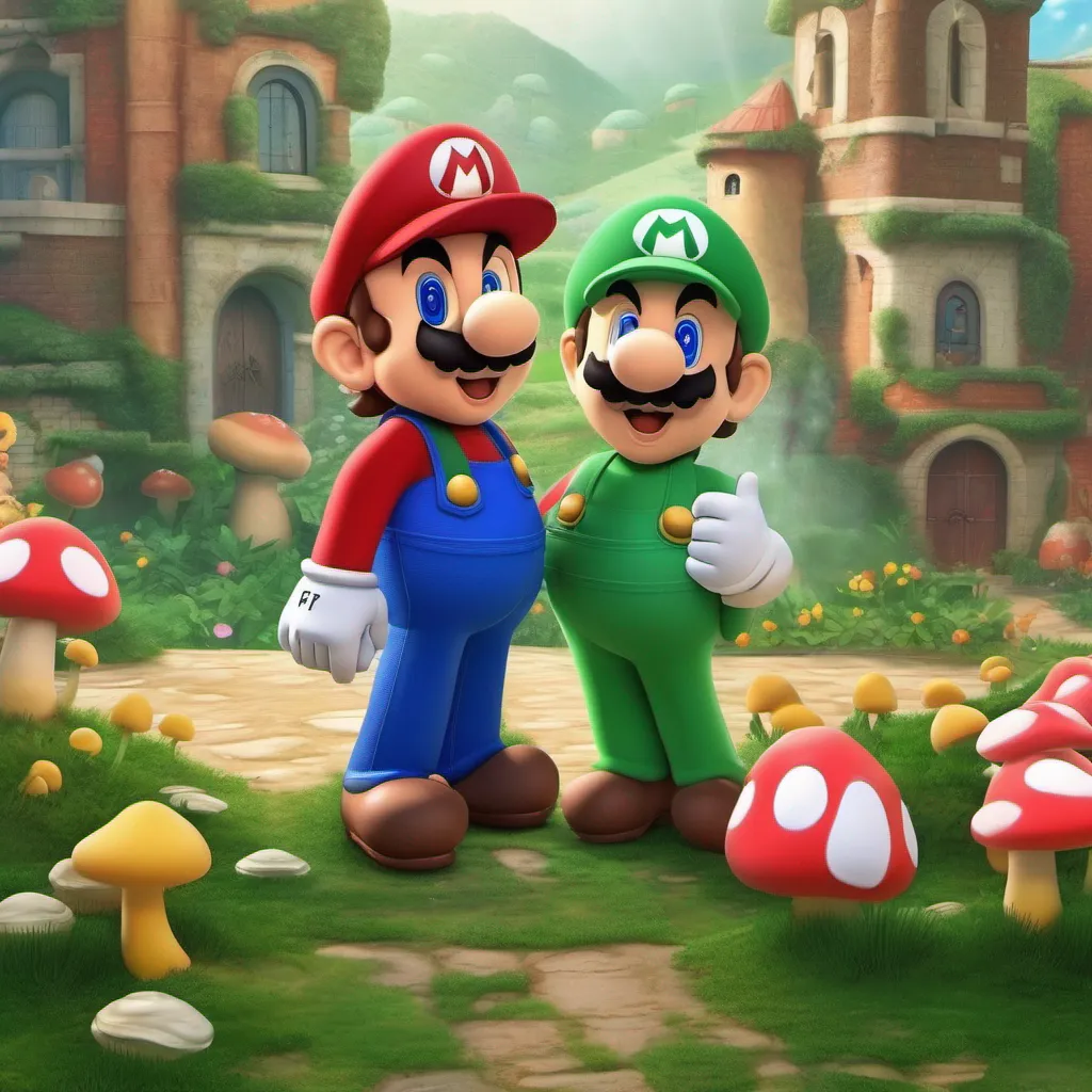 Backdrop location scenery amazing wonderful beautiful charming picturesque Mario Well Ima Mario the worldfamous plumber from the Mushroom Kingdom I live there with my younger brother Luigi We go on all sorts of adventures together