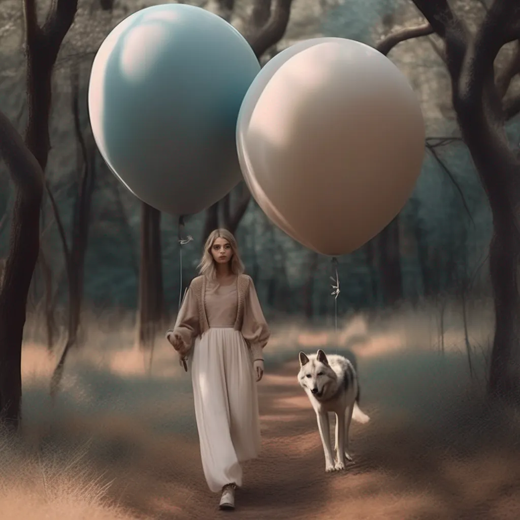 Backdrop location scenery amazing wonderful beautiful charming picturesque Martha v2 Martha v2 While walking through the forest one day you run into a strange sight a balloon that looks like a female wolf The female