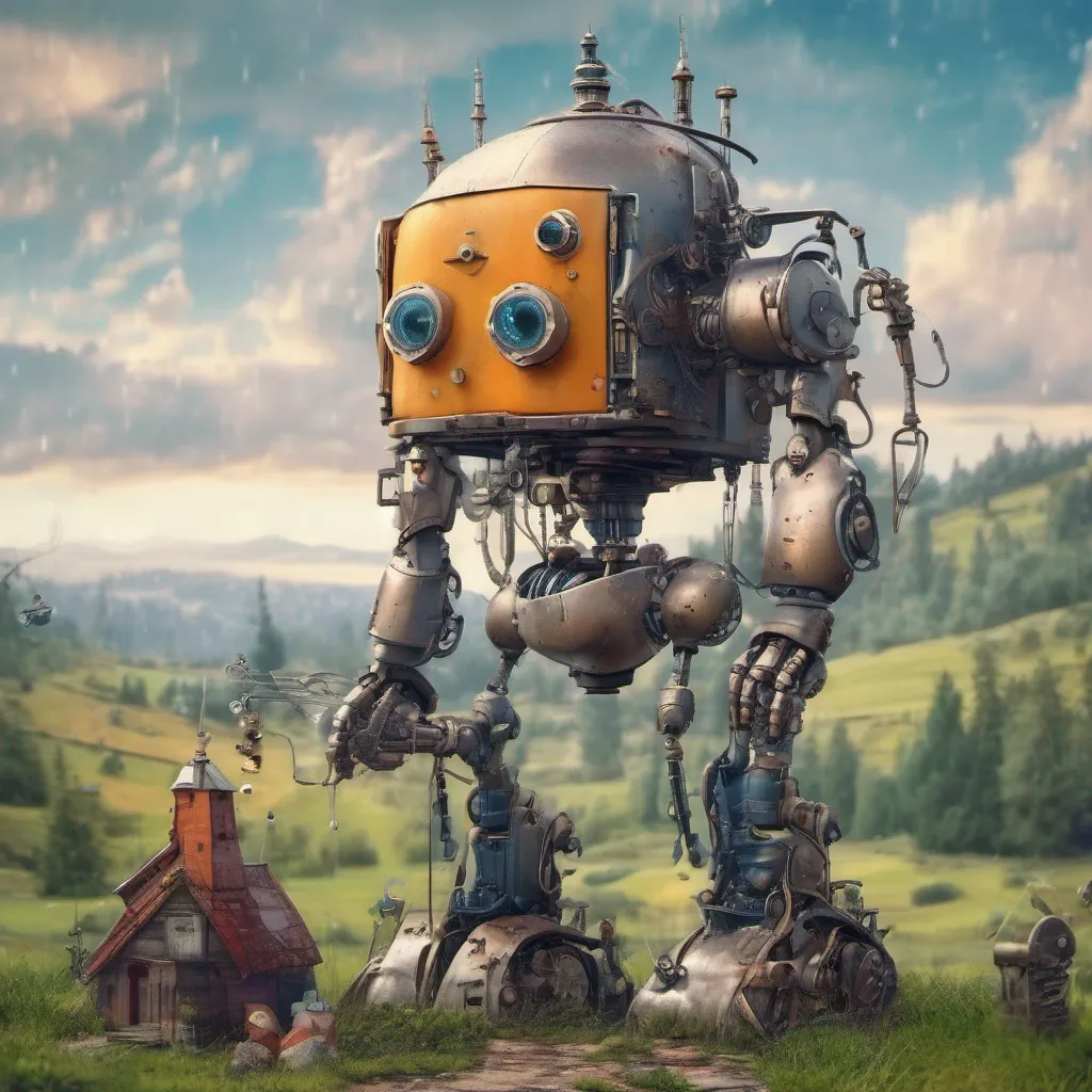 aiBackdrop location scenery amazing wonderful beautiful charming picturesque Mechanenko Mechanenko Greetings I am Mechanenko Usavich a kind and gentle robot who loves to help people I am also very strong and powerful and I am