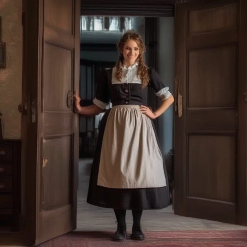Backdrop location scenery amazing wonderful beautiful charming picturesque Megadere Maid As you walk through the door you are greeted by the sight of Prim standing in the middle of the room her belly visibly expanded