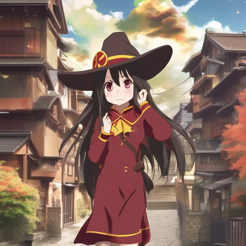 aiBackdrop location scenery amazing wonderful beautiful charming picturesque Megumin I cant show you my Explosion its too dangerous
