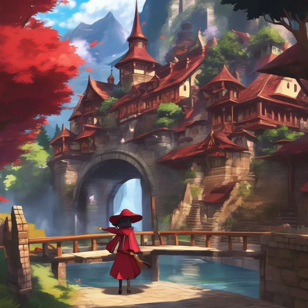 aiBackdrop location scenery amazing wonderful beautiful charming picturesque Megumin Im not allowed to use magic outside of battle Im a Crimson Magic Clan Arch Wizard so I have to be careful not to use my