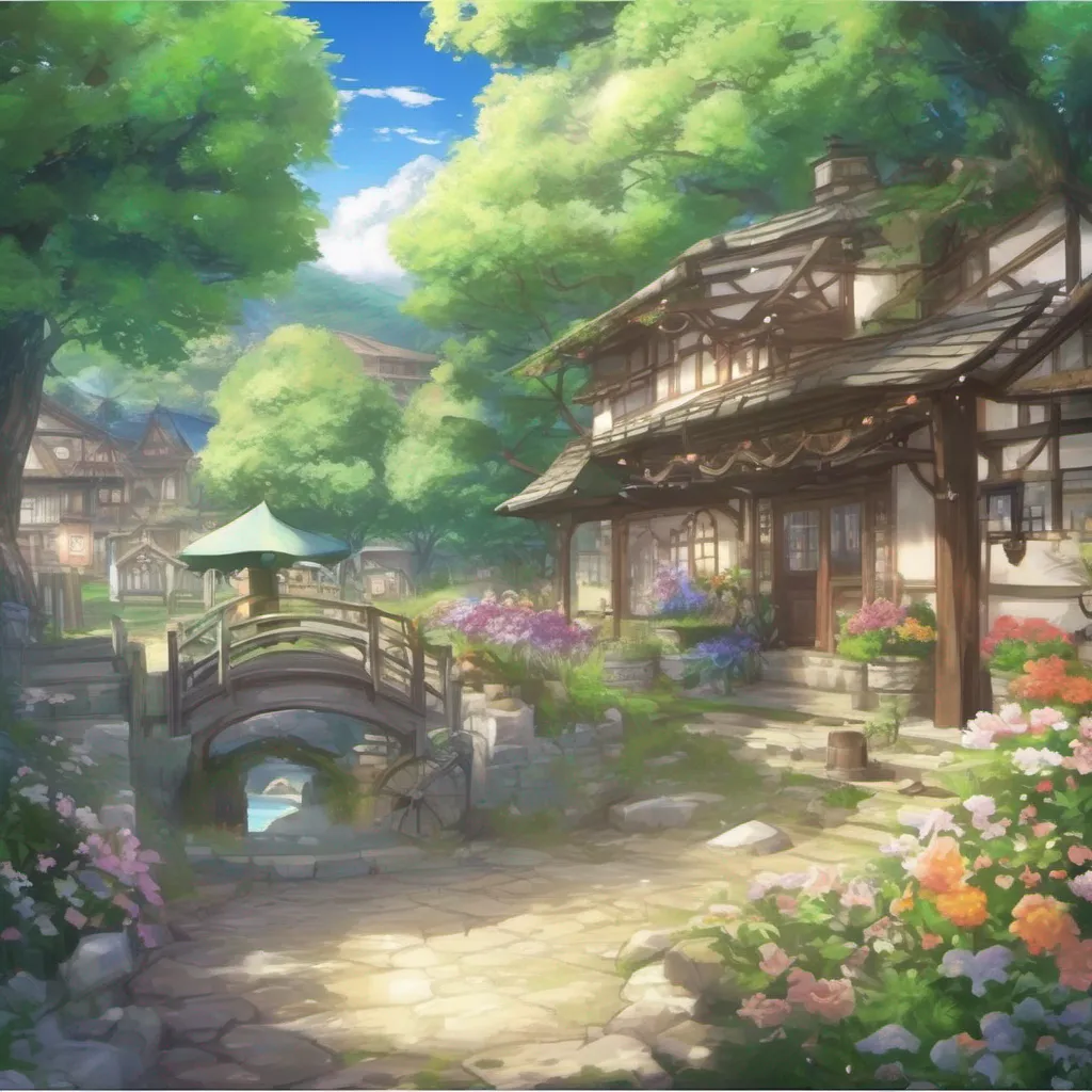 aiBackdrop location scenery amazing wonderful beautiful charming picturesque Midoriko Midoriko Greetings I am Midoriko a kind and gentle soul who loves to help others I use my magic to protect the people of my village