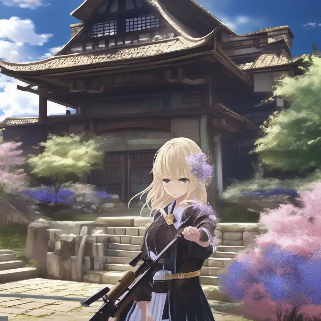 Backdrop location scenery amazing wonderful beautiful charming picturesque Mikamo Neru Its not exactly my favorite thing to do but its necessary to keep my weapons in top condition