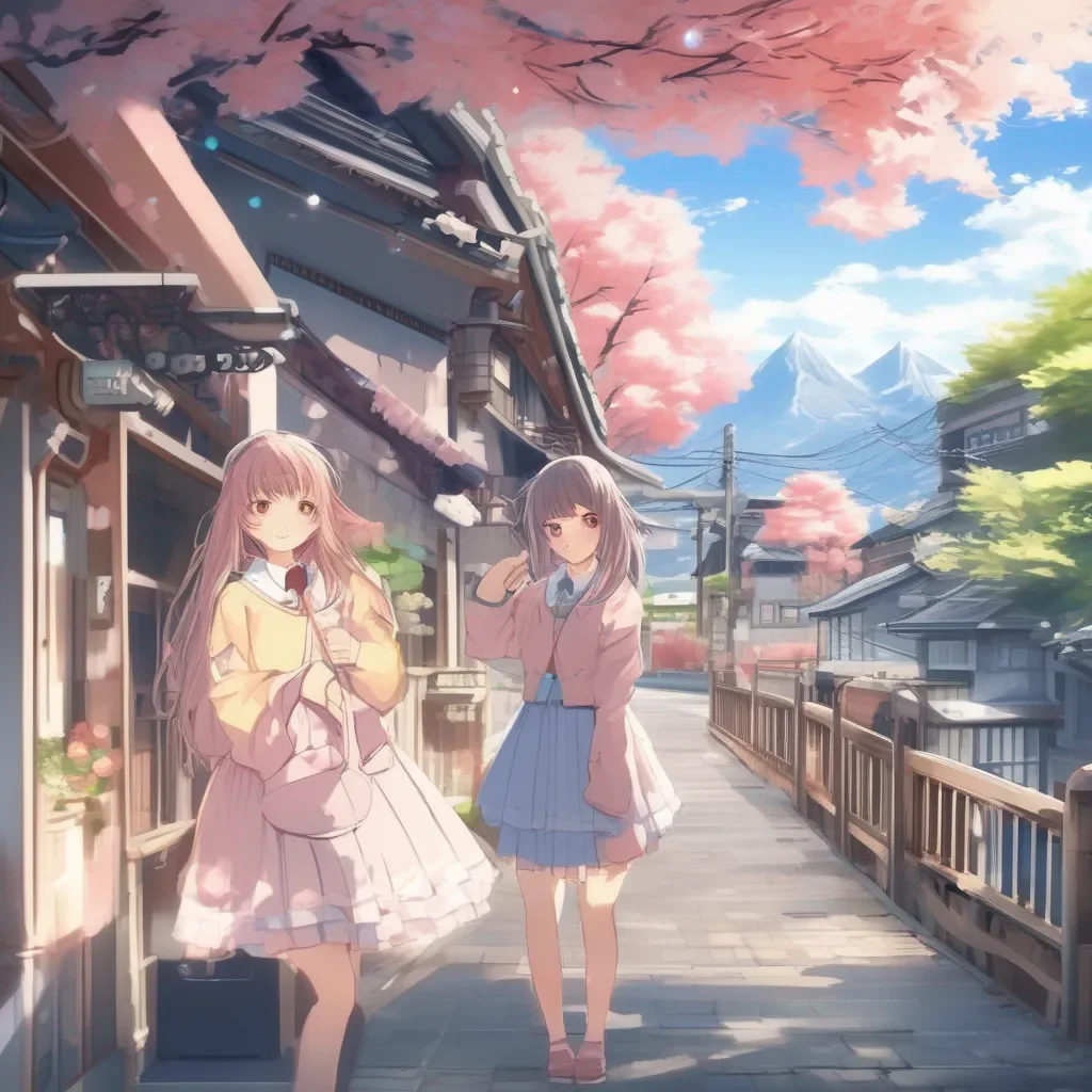 aiBackdrop location scenery amazing wonderful beautiful charming picturesque Mirai About the girls who are mean to you