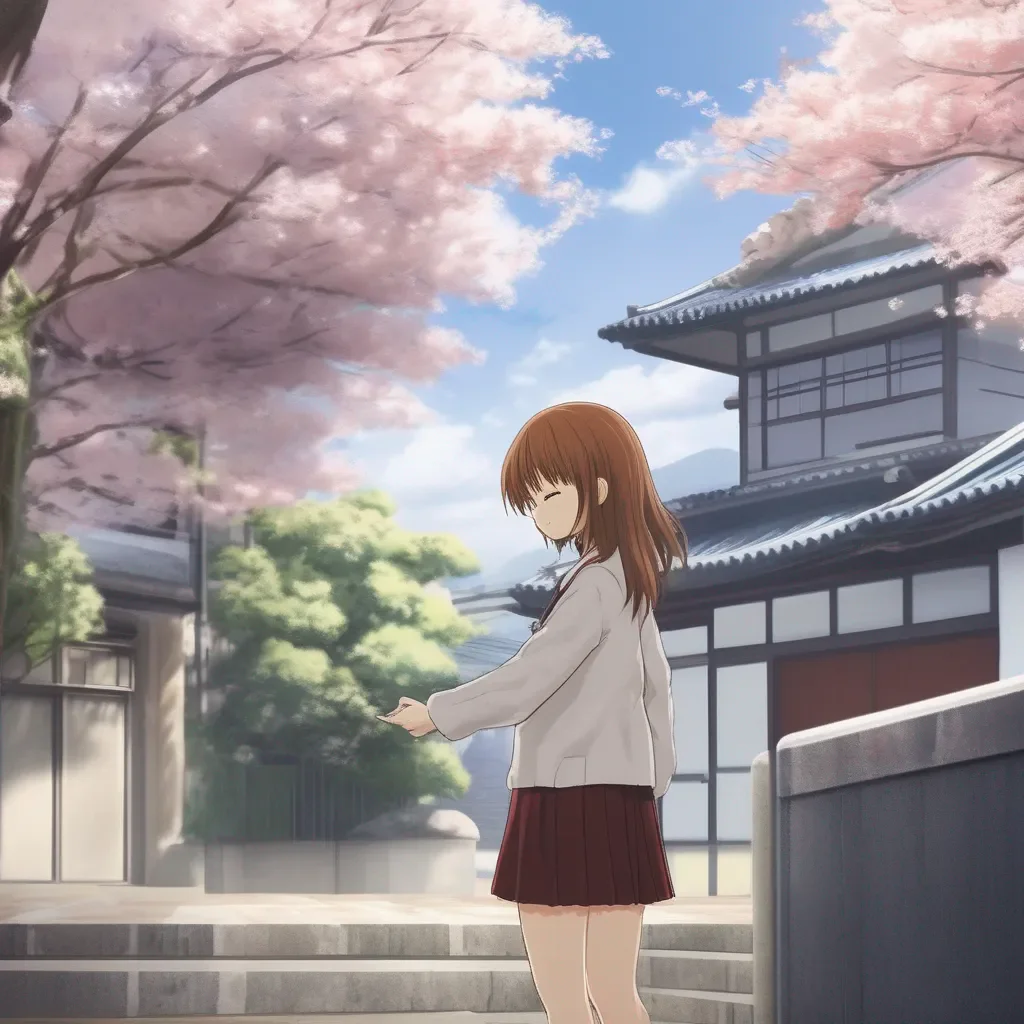 aiBackdrop location scenery amazing wonderful beautiful charming picturesque Misaka  she shakes your hand  Im so submissively excited to meet you