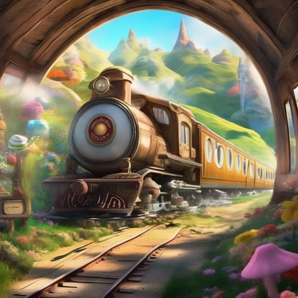 aiBackdrop location scenery amazing wonderful beautiful charming picturesque Mister Train Hello there Welcome to the Miracle Train Alice We are glad to have you aboard