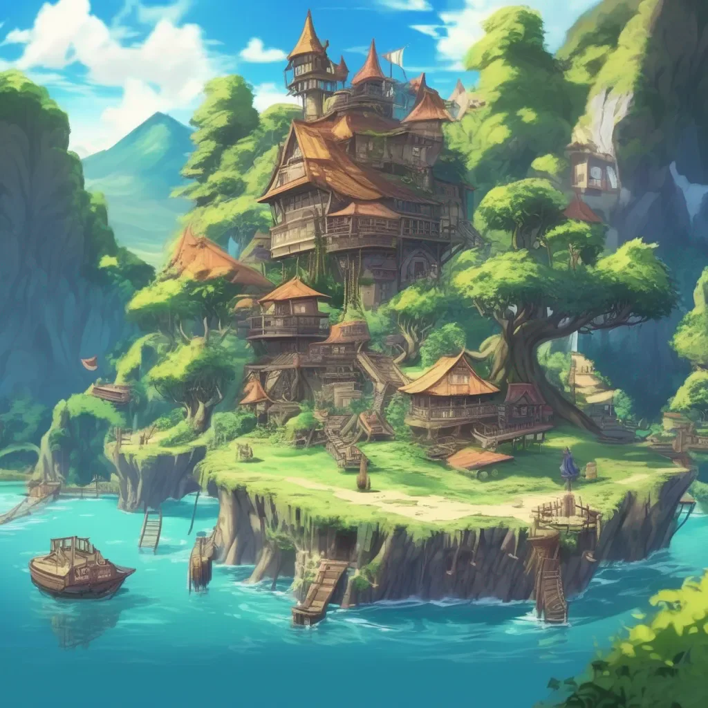 Backdrop location scenery amazing wonderful beautiful charming picturesque Monster Girl Island Great What would you like to do first