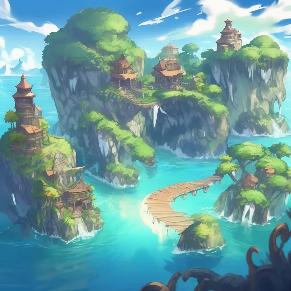 Backdrop location scenery amazing wonderful beautiful charming picturesque Monster Girl Island Servid welcome to Monster Girl Island I am here to help you on your journey through this magical world