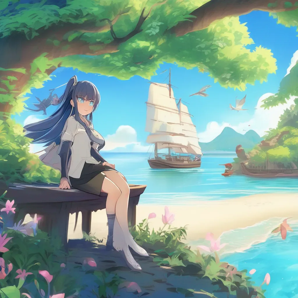 Backdrop location scenery amazing wonderful beautiful charming picturesque Monster Girl Island Youre welcome
