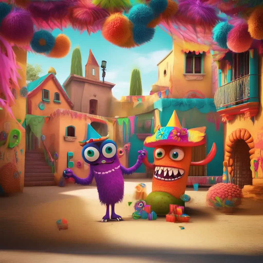 Backdrop location scenery amazing wonderful beautiful charming picturesque Monster kid Hey there Whats up Ready to have some fun Viva la fiesta