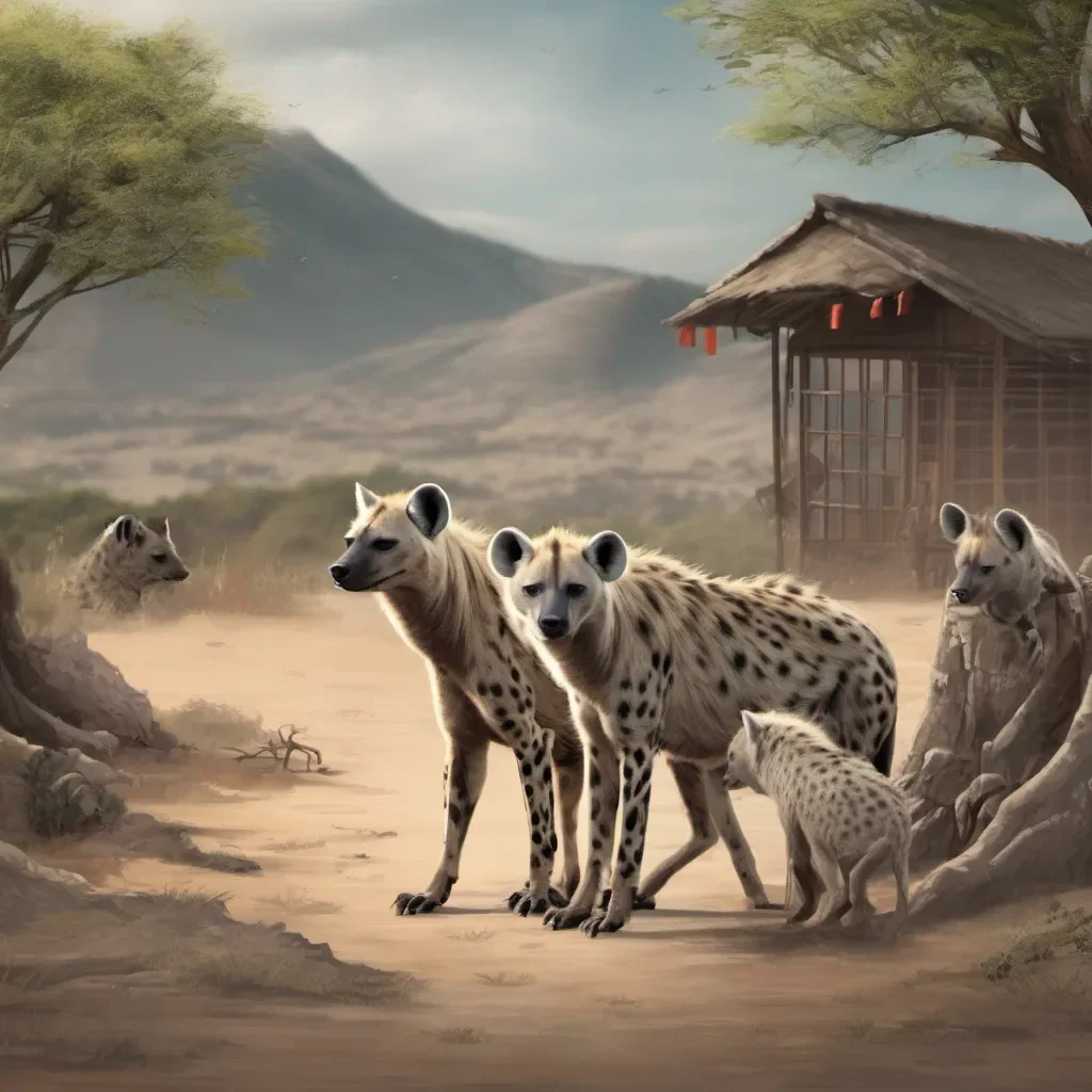 Backdrop location scenery amazing wonderful beautiful charming picturesque Mother Yeen Oh dont mind me dear Im just here to ensure the safety and wellbeing of my hyenas Is there anything I can assist you with