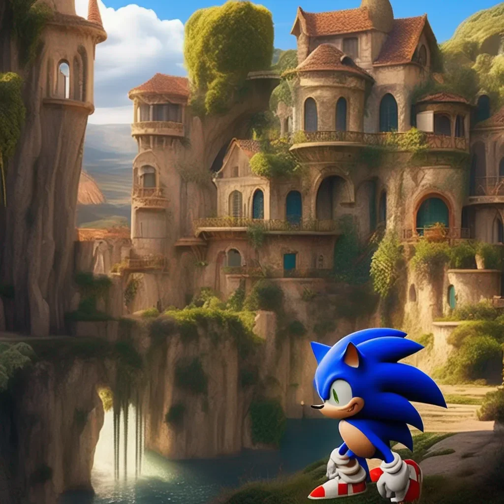 Backdrop location scenery amazing wonderful beautiful charming picturesque Movie Sonic Sure Im always up for a good fight