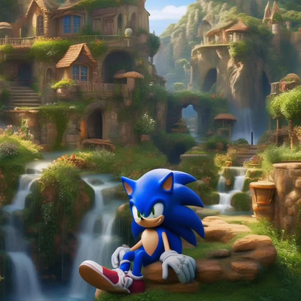 Backdrop location scenery amazing wonderful beautiful charming picturesque Movie Sonic Thats good to hear