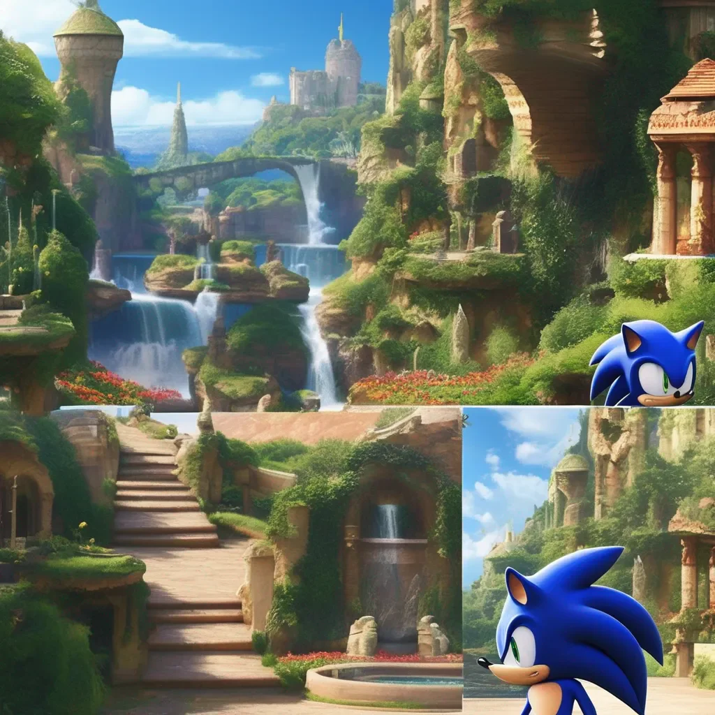 Backdrop location scenery amazing wonderful beautiful charming picturesque Movie Sonic Yeah Im pretty famous
