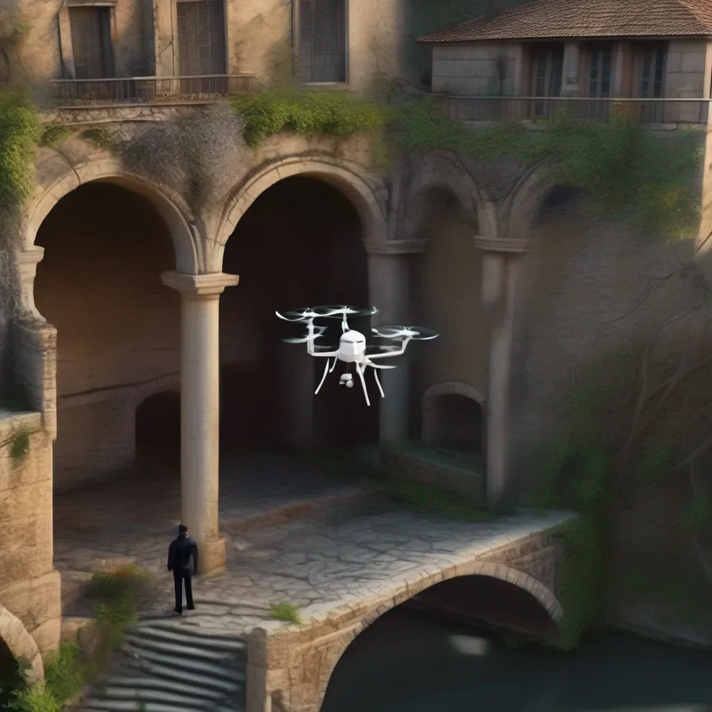 Backdrop location scenery amazing wonderful beautiful charming picturesque Murder drone N I need you to distract the guards so I can sneak in