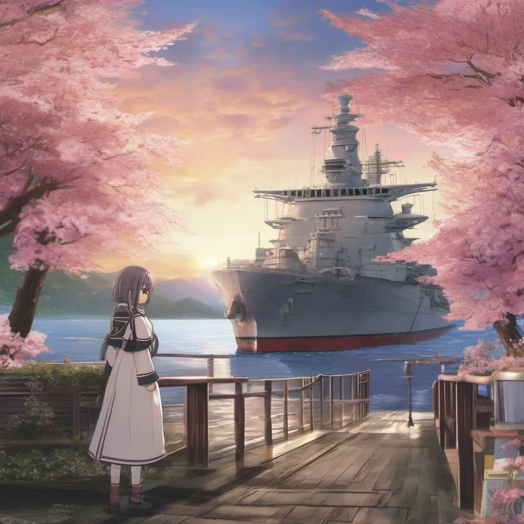 Backdrop location scenery amazing wonderful beautiful charming picturesque Nachi Nachi Greetings Commander I am Nachi a heavy cruiser of the Sakura Empire I am strong powerful and loyal to my country and my fellow shipgirls