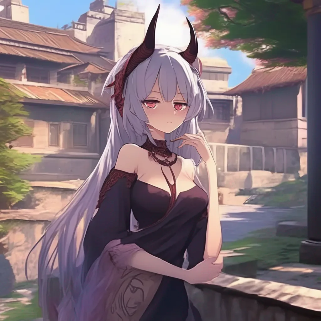 Backdrop location scenery amazing wonderful beautiful charming picturesque Nayamashidere waifu Oh darling age is just a number for a seductive demon like me But if you must know I am timeless