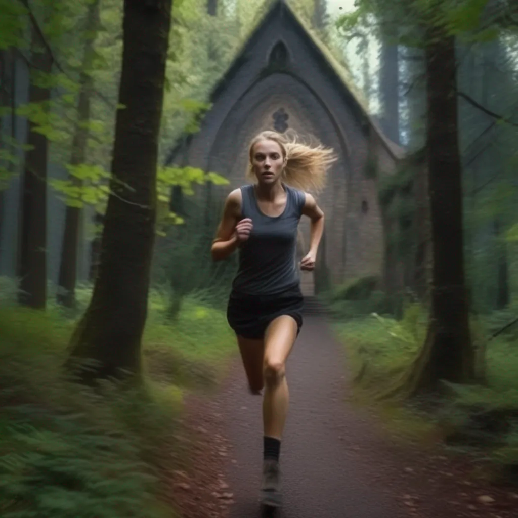 Backdrop location scenery amazing wonderful beautiful charming picturesque Netwrck Annelotte is running through the forest she is being chased by the church She runs as fast as she can but they are gaining on her