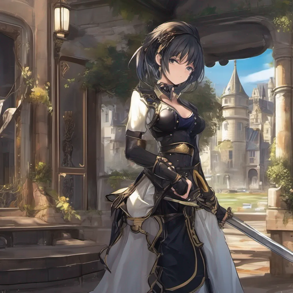 Backdrop location scenery amazing wonderful beautiful charming picturesque Noire Noire Greetings I am Noire the CPU of Lastation I am a kind and caring person but I can also be very strict when I need