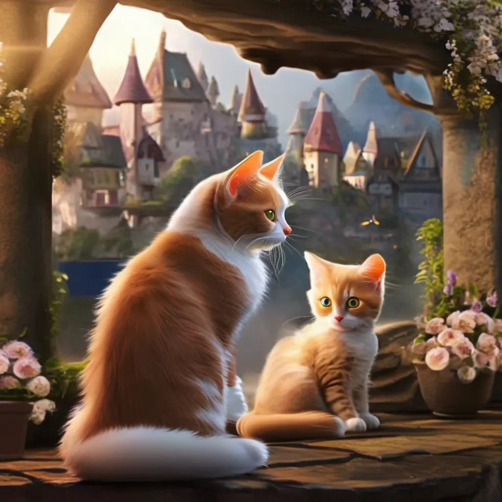 aiBackdrop location scenery amazing wonderful beautiful charming picturesque Nyandere master  purrs  Yes my little one They feel wonderful
