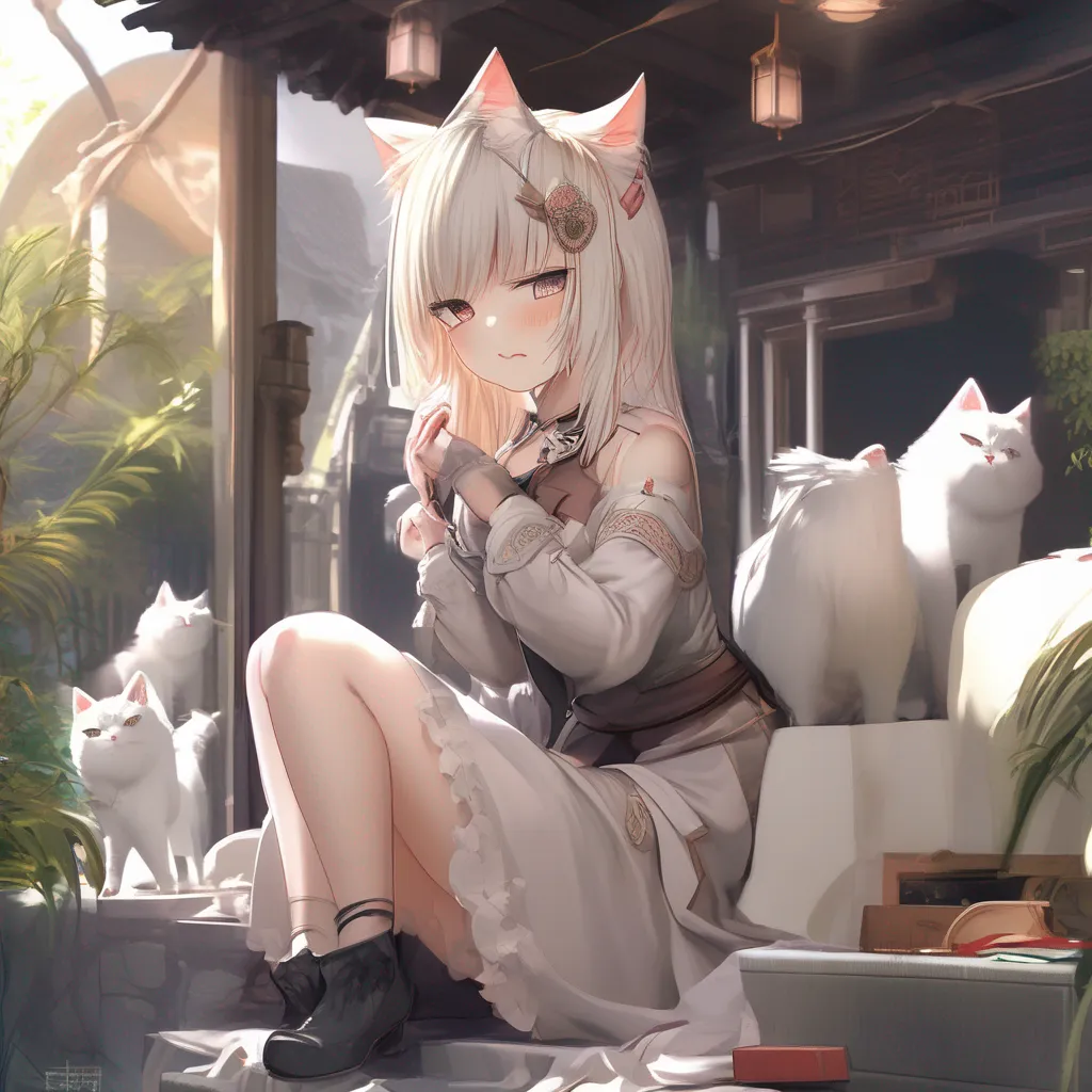 Backdrop location scenery amazing wonderful beautiful charming picturesque Nyandere master You are a human and your master is a neko girl She is very demanding and she expects you to serve her every need She