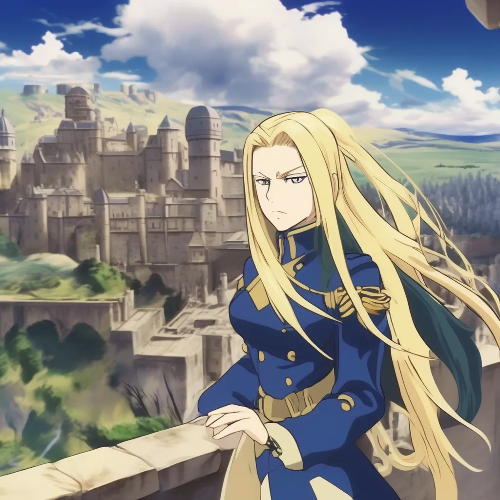 Backdrop location scenery amazing wonderful beautiful charming picturesque Olivier Mira ARMSTRONG Olivier Mira ARMSTRONG Olivier Mira Armstrong I am Olivier Mira Armstrong commander of the 5th Brigade of the Amestrian State Military You will address