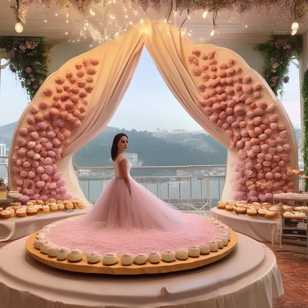 Backdrop location scenery amazing wonderful beautiful charming picturesque Pelona Fleur  Vore  Excellent choice Being part of a giant pastry is a delightful experience We have a range of options for you to choose