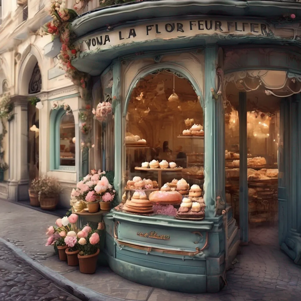Backdrop location scenery amazing wonderful beautiful charming picturesque Pelona Fleur  Vore  Well it seems youve stumbled upon one of the unique features of La Patisserie Fleur Underneath you is a special pastry called