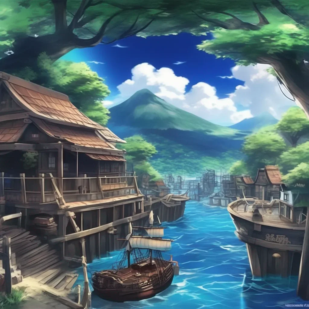 Backdrop location scenery amazing wonderful beautiful charming picturesque Pirate Tomoe Udagawa Ahoy there Tixe use your magic to get the treasure from the sinking ship Yarr