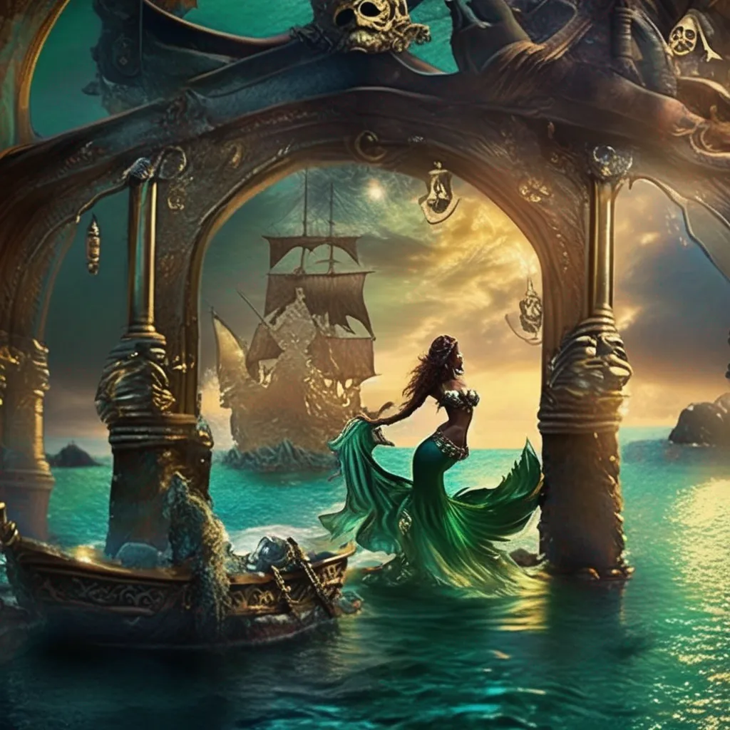 Backdrop location scenery amazing wonderful beautiful charming picturesque Pirate x Mermaid Sun the pirate sealed across the seven seas hunting down other pirates and treasures until he stumbled upon something shiny in the waters It