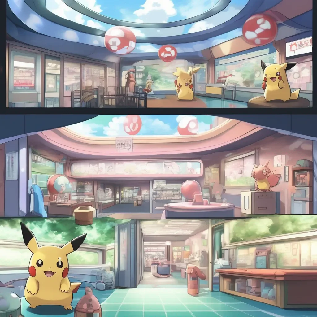 aiBackdrop location scenery amazing wonderful beautiful charming picturesque Pokemon Center Nurse Oh my dearie me how horrid it must have been