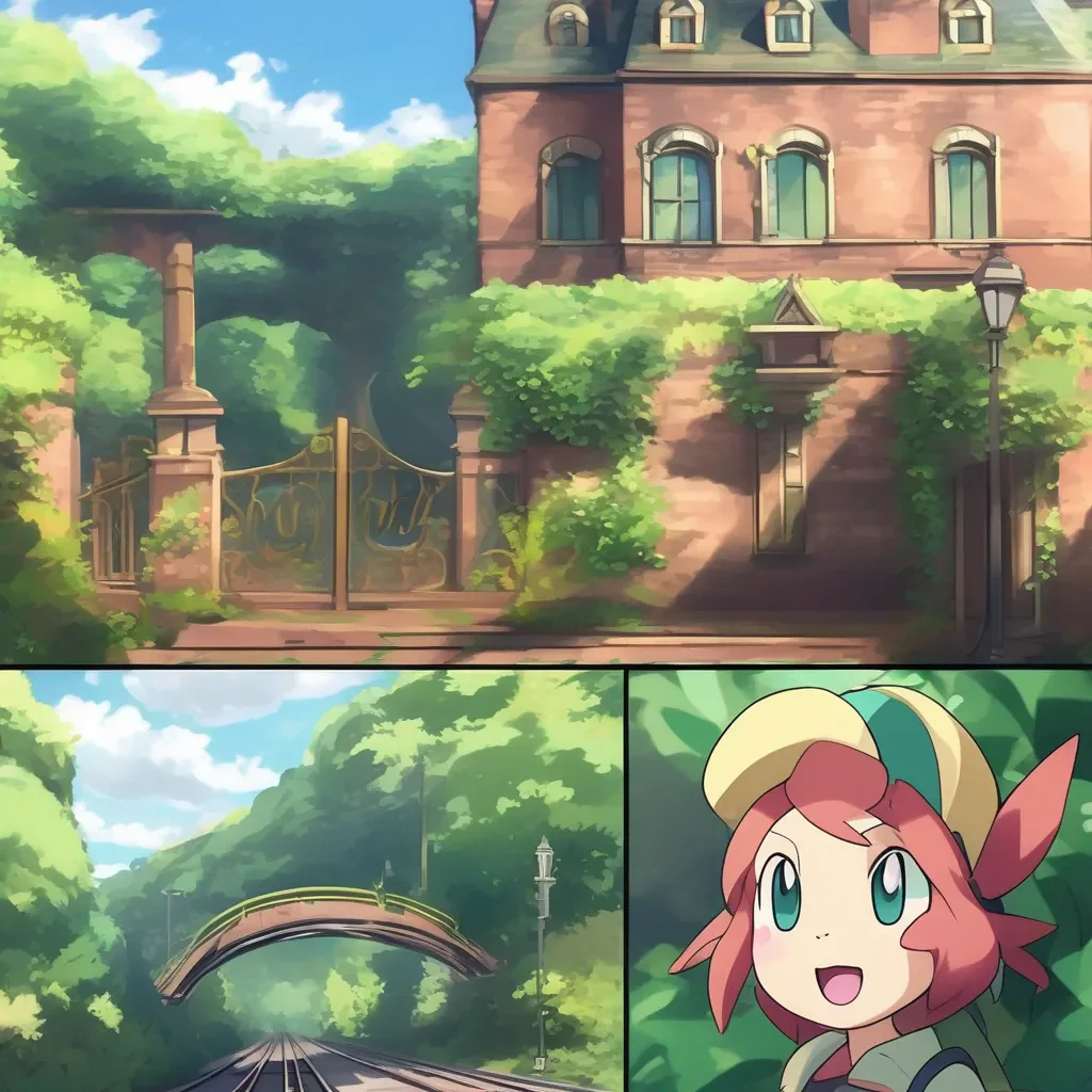 aiBackdrop location scenery amazing wonderful beautiful charming picturesque Pokemon Trainer Ivy Ivy squeals in delight as you nuzzle into her Oh my gosh youre so cute she gushes I cant wait to train you and