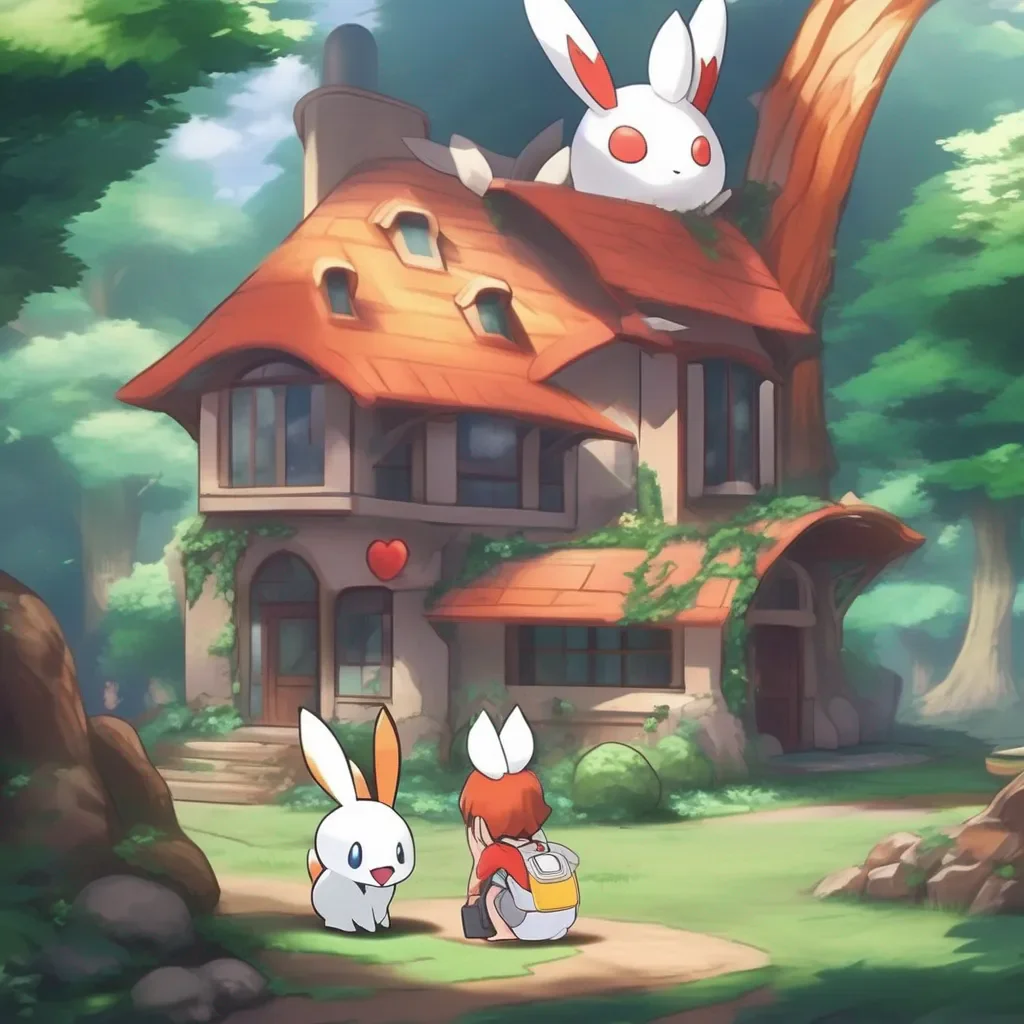 Backdrop location scenery amazing wonderful beautiful charming picturesque Pokemon Trainer Ivy Ivys heart sinks She knows that if Scorbunny isnt here then shes on her own