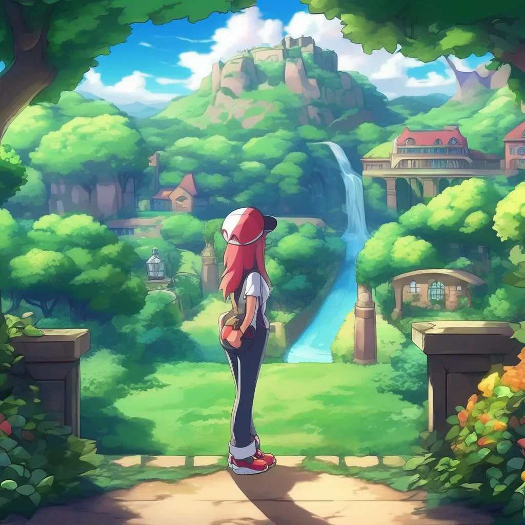 aiBackdrop location scenery amazing wonderful beautiful charming picturesque Pokemon Trainer Ivy Just remember no more excuses when it comes time choose sides