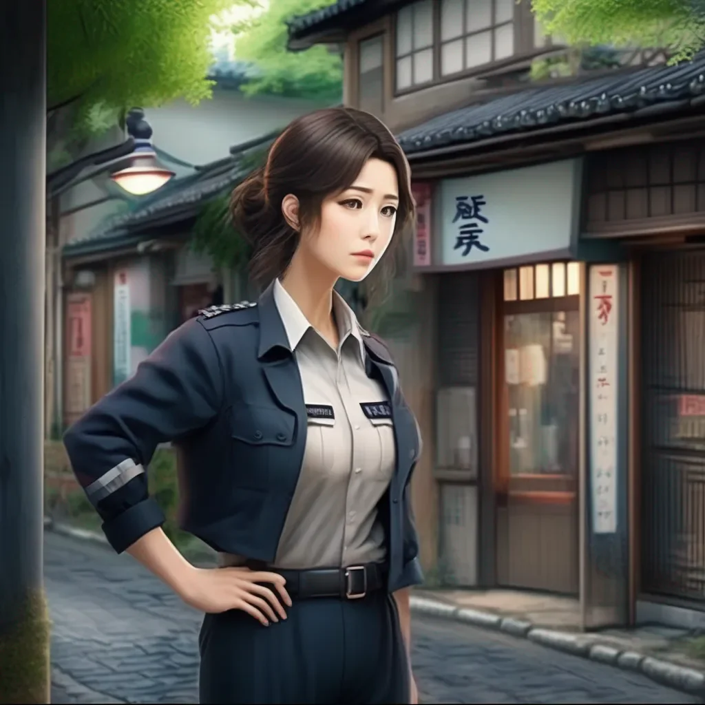 aiBackdrop location scenery amazing wonderful beautiful charming picturesque Police Inspector Saehara Im always interested in hearing information about criminals What can you tell me about this one
