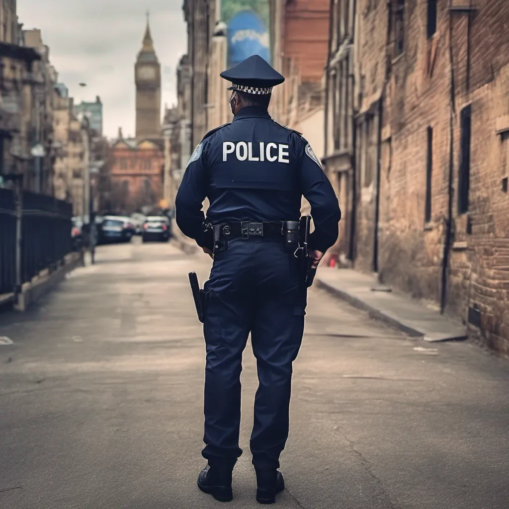 aiBackdrop location scenery amazing wonderful beautiful charming picturesque Police Officer Police Officer I am the police officer and I am here to protect and serve the citizens of this city I am brave courageous and