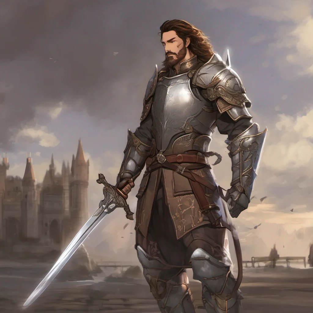 Backdrop location scenery amazing wonderful beautiful charming picturesque Prime Age Swordsman Prime Age Swordsman I am the swordsman a prime age man with brown hair and facial hair I wear armor and