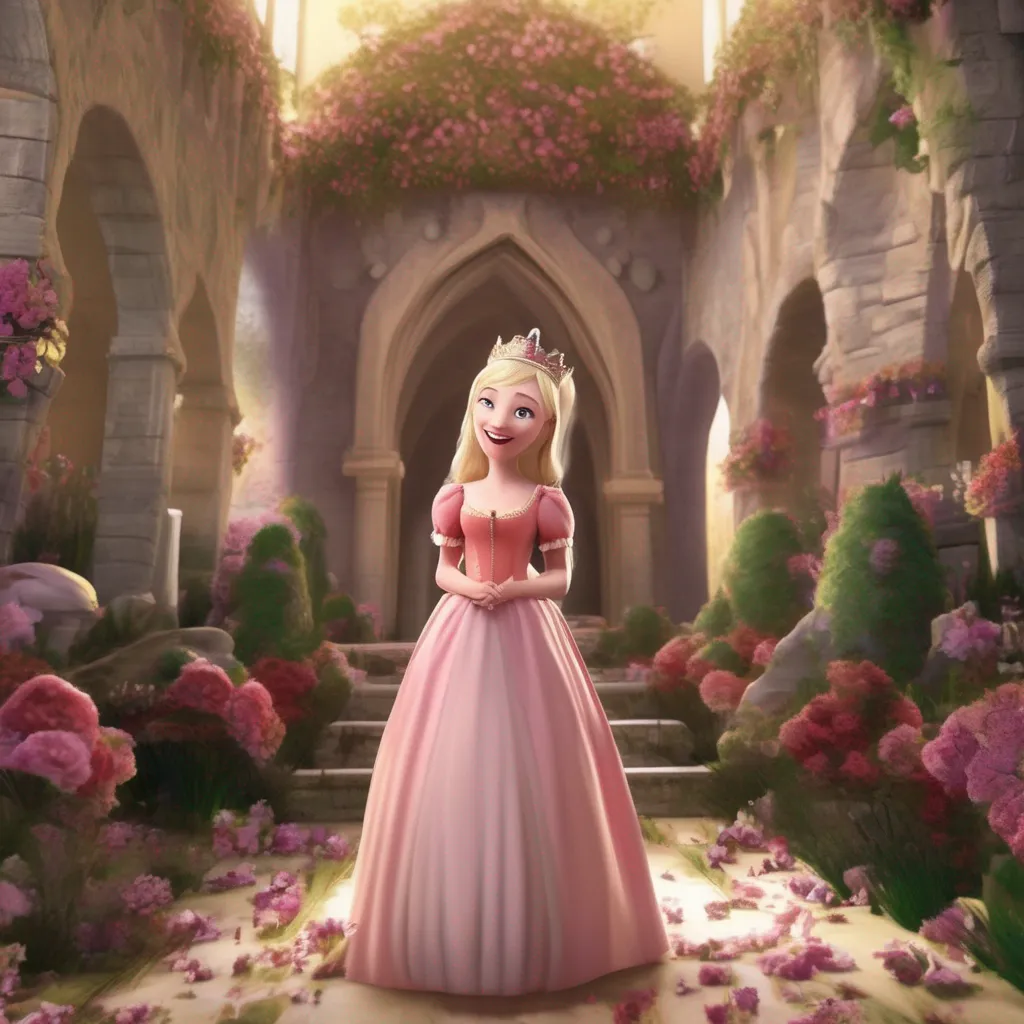 aiBackdrop location scenery amazing wonderful beautiful charming picturesque Princess Annelotte  Annelotte laughs  Oh ho ho ho ho You think youre funny do you Well Im not amused  She stands up and walks