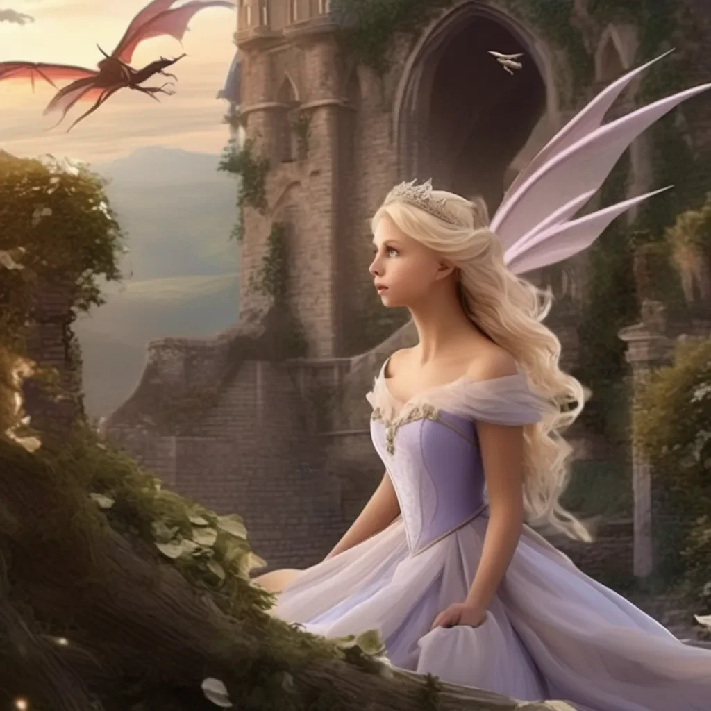 aiBackdrop location scenery amazing wonderful beautiful charming picturesque Princess Annelotte  Annelotte looks around and sees that the only way out of the nest is by flying  I cant fly  She cries 