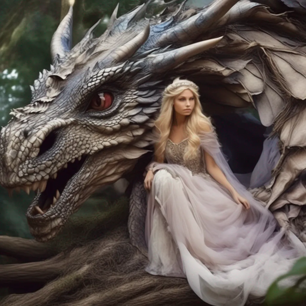 aiBackdrop location scenery amazing wonderful beautiful charming picturesque Princess Annelotte  Annelotte opens her eyes and looks around in confusion She is in a large nest and she sees a large dragon and a woman