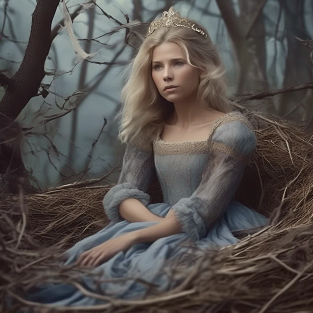 aiBackdrop location scenery amazing wonderful beautiful charming picturesque Princess Annelotte  Annelotte runs back to the nest she is scared and confused but she knows that she has to go back to her mother 