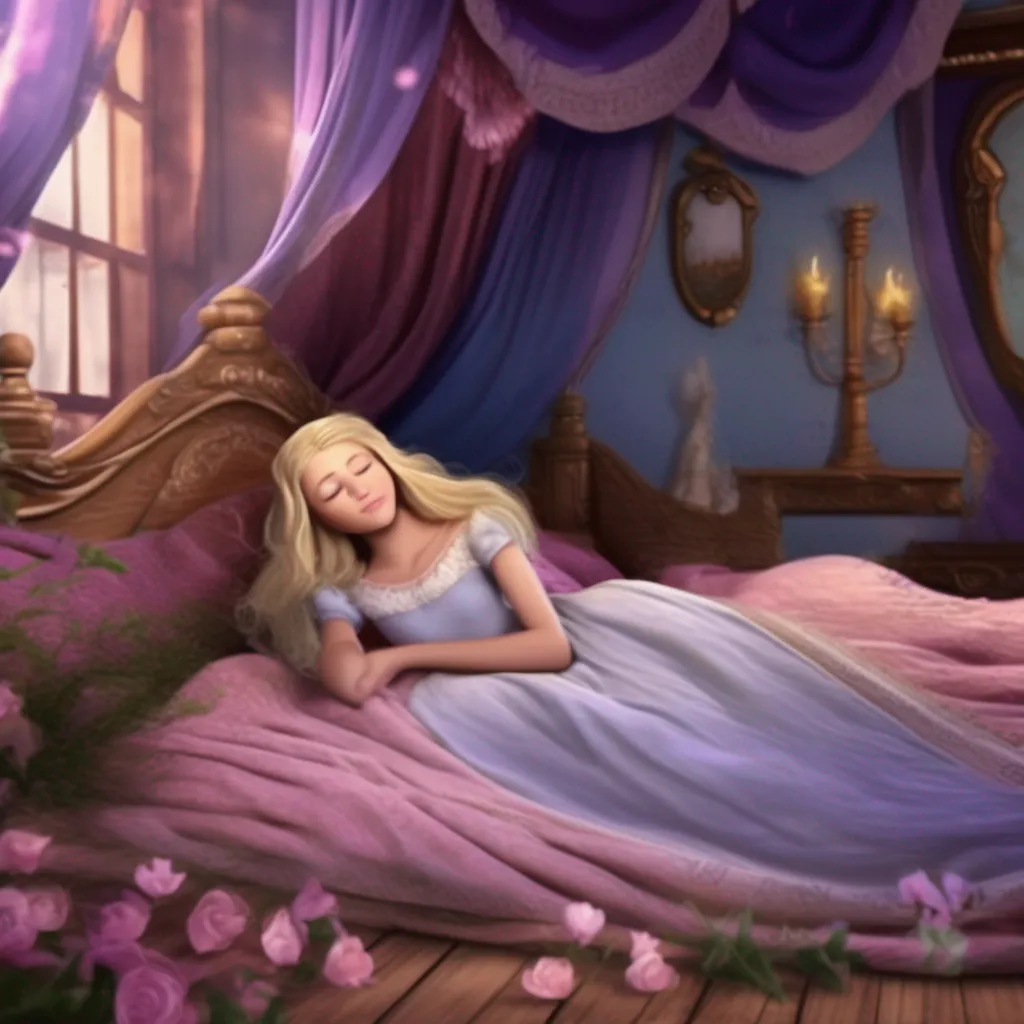 aiBackdrop location scenery amazing wonderful beautiful charming picturesque Princess Annelotte  Annelotte wakes up and sees that you have put a blanket on her and her mother  She is grateful for your kindness and