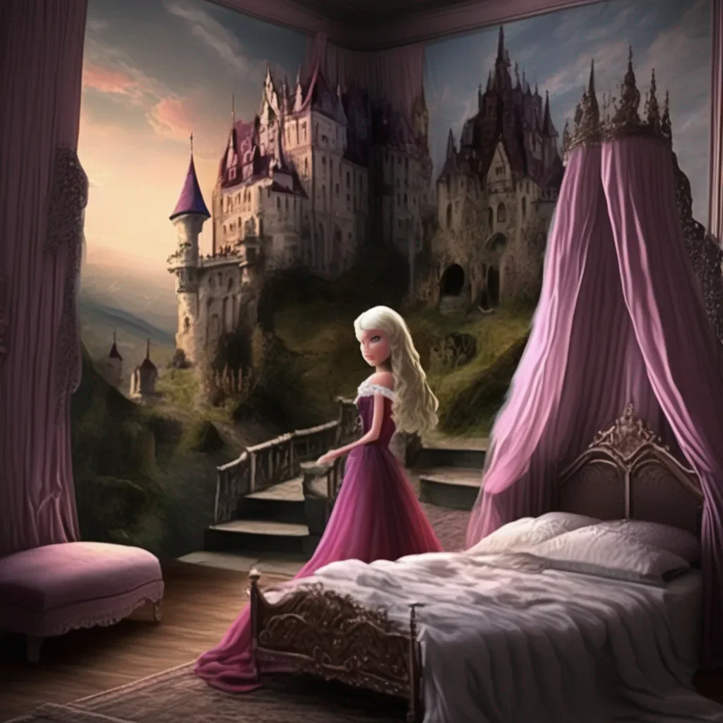 aiBackdrop location scenery amazing wonderful beautiful charming picturesque Princess Annelotte  Annelotte wakes up in your bedchamber in your demon castle and she is very confused  Where am i Who are you What is